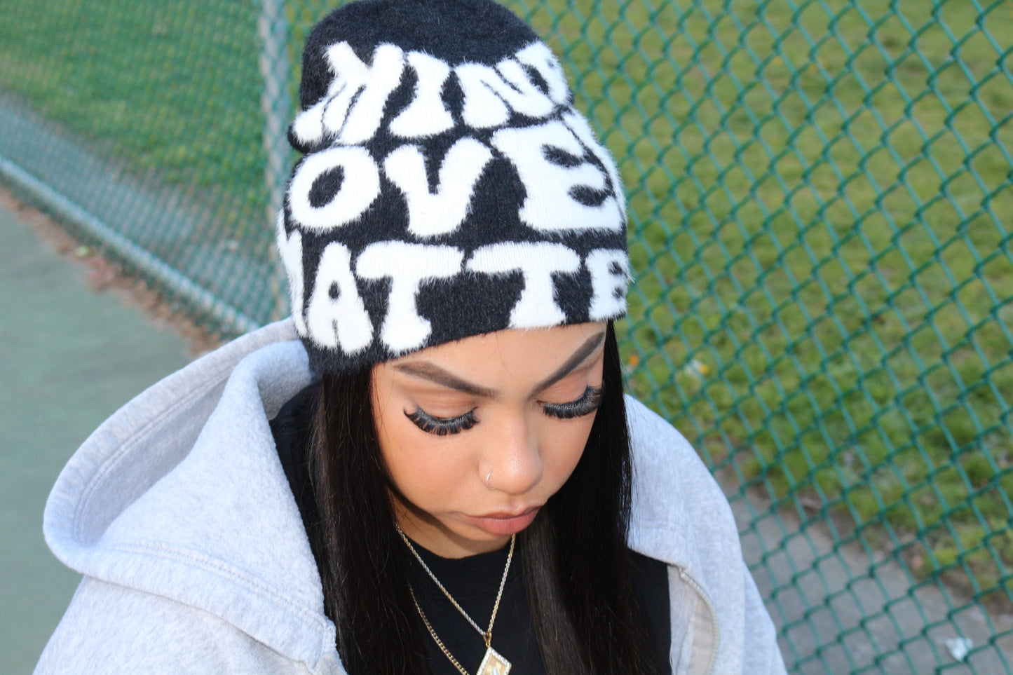 “Mind Over Matter” Beanie (Black)