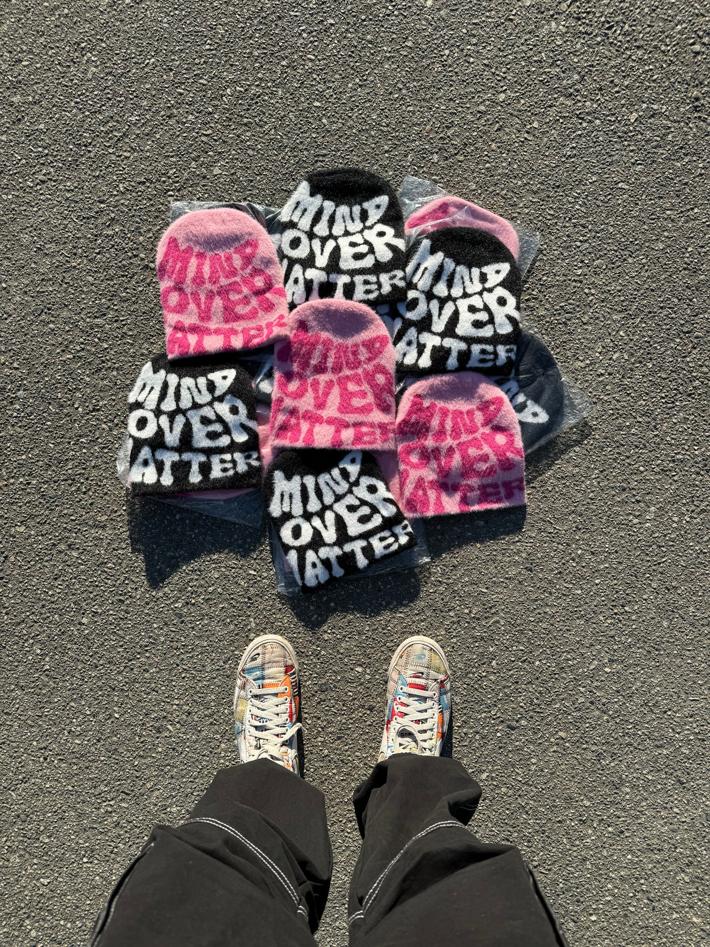 “Mind Over Matter” Beanie (Pink)