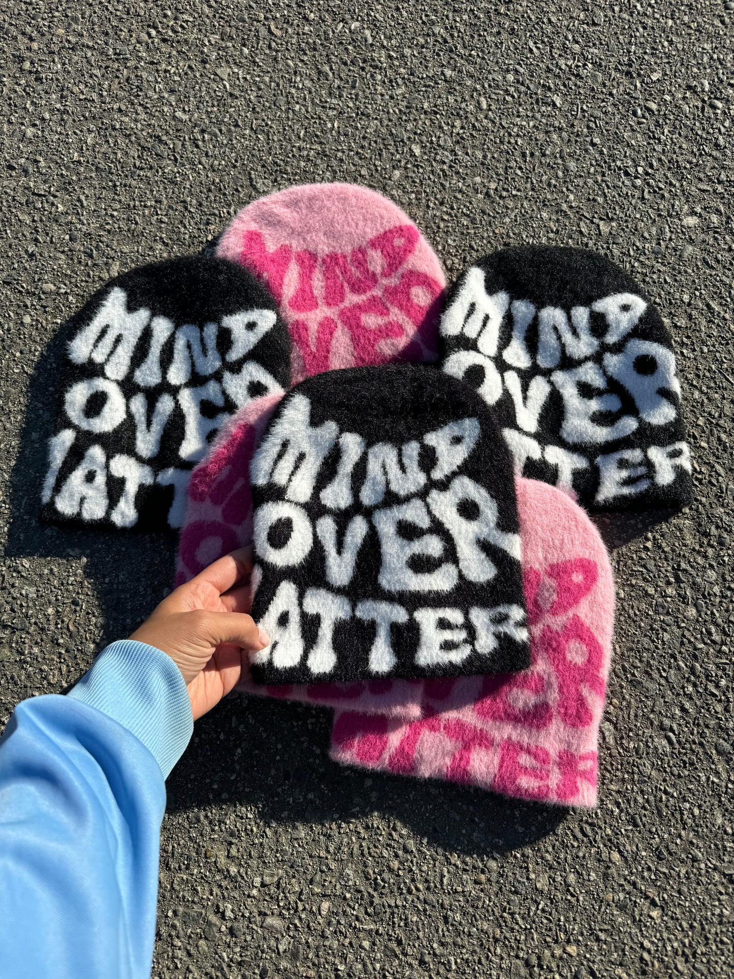 “Mind Over Matter” Beanie (Black)