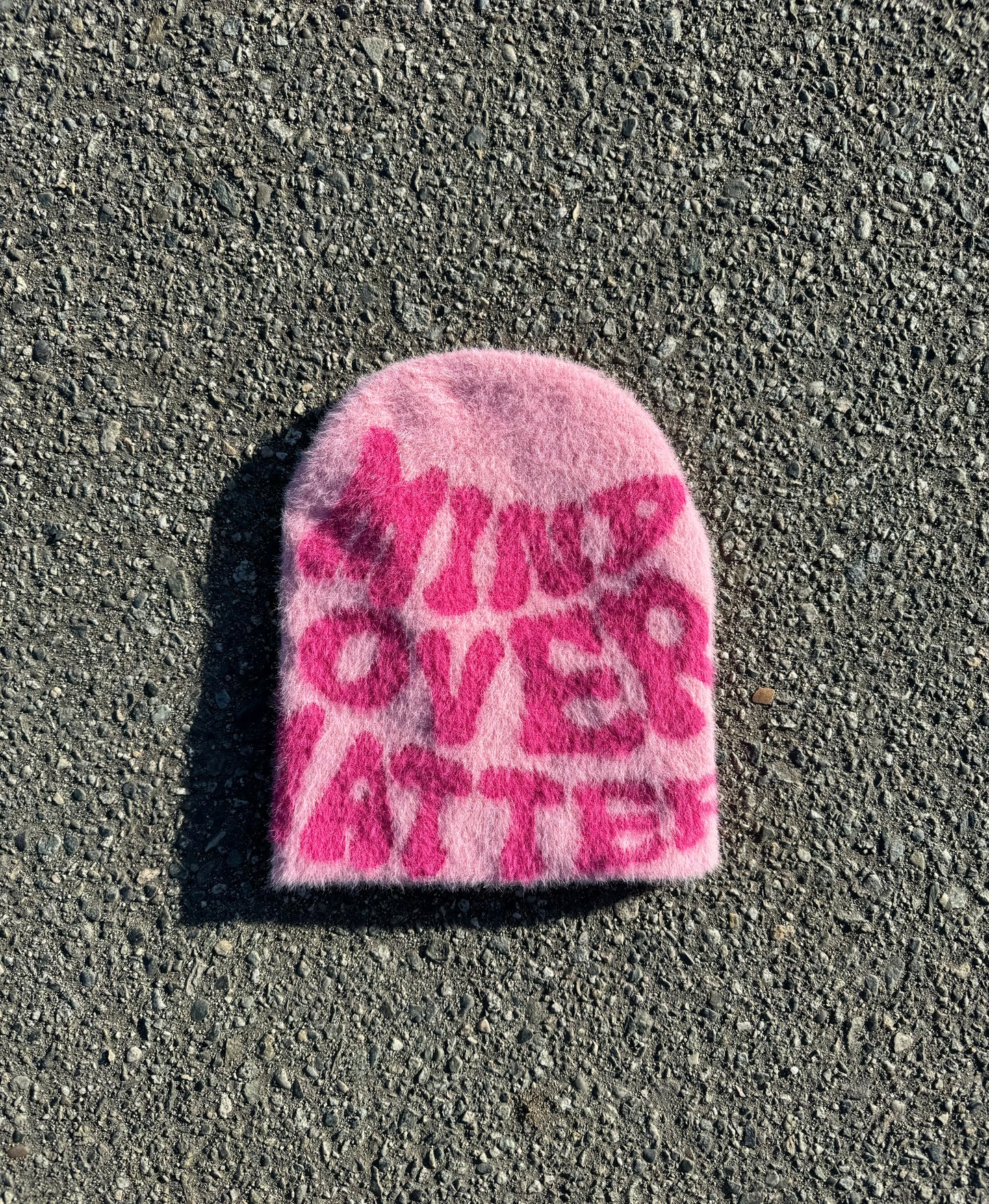 “Mind Over Matter” Beanie (Pink)